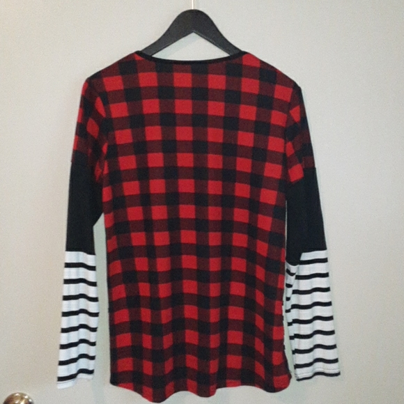 Buffalo Plaid Tunic - Picture 2 of 3